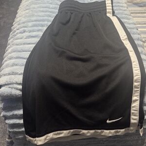 Nike Black Mesh Sport Skirt with White Trim